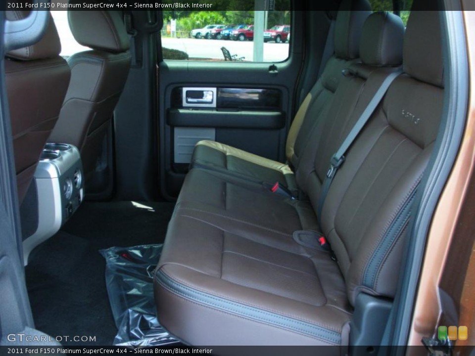 Sienna Brown/Black Interior Photo for the 2011 Ford F150 Platinum SuperCrew 4x4 #48692988