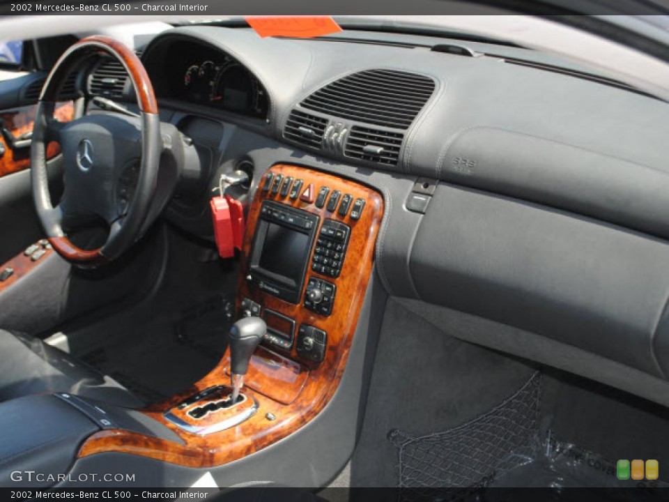 Charcoal Interior Dashboard for the 2002 Mercedes-Benz CL 500 #48695130