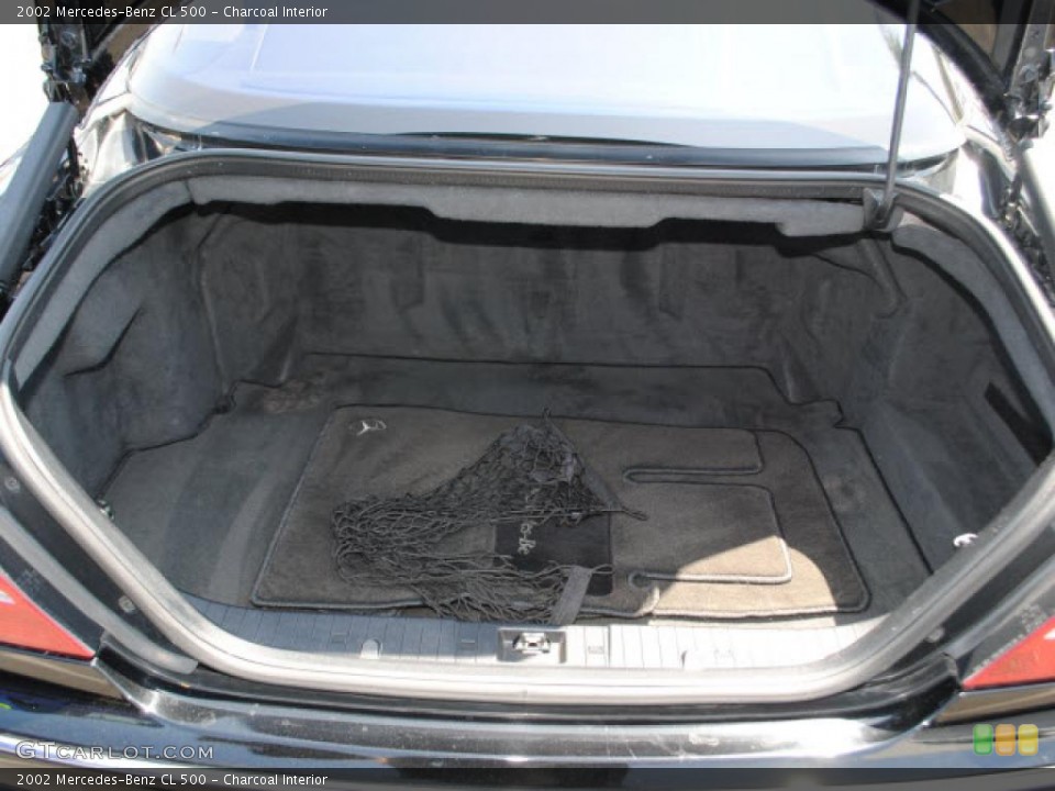 Charcoal Interior Trunk for the 2002 Mercedes-Benz CL 500 #48695226