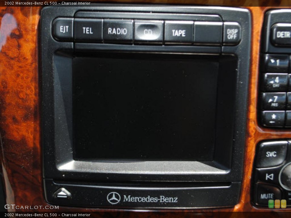 Charcoal Interior Controls for the 2002 Mercedes-Benz CL 500 #48695406