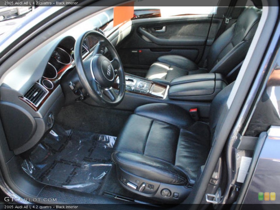 Black Interior Photo for the 2005 Audi A8 L 4.2 quattro #48695634