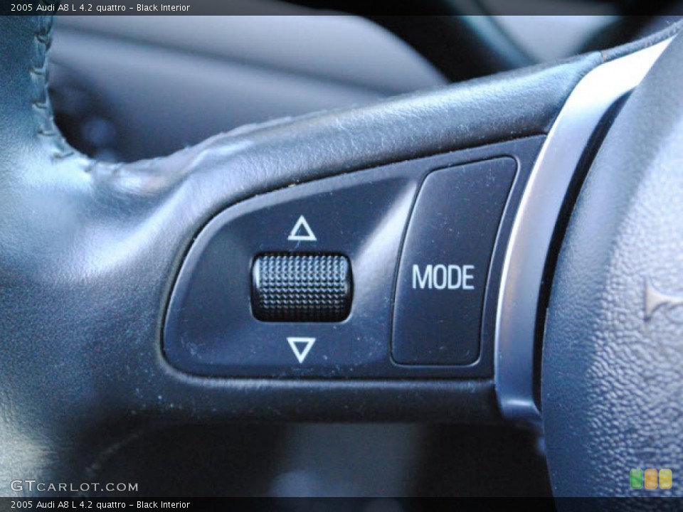 Black Interior Controls for the 2005 Audi A8 L 4.2 quattro #48695727