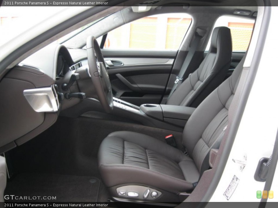 Espresso Natural Leather Interior Photo for the 2011 Porsche Panamera S #48698325
