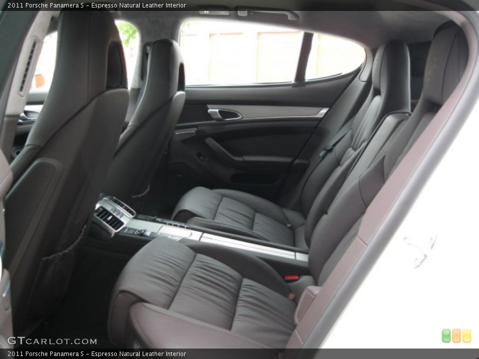Espresso Natural Leather Interior Photo for the 2011 Porsche Panamera S #48698353