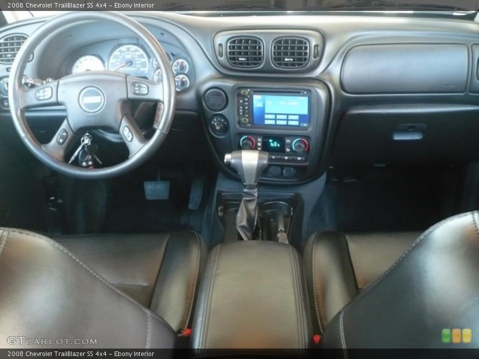 Ebony Interior Dashboard for the 2008 Chevrolet TrailBlazer SS 4x4 #48698527