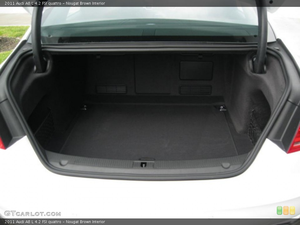 Nougat Brown Interior Trunk for the 2011 Audi A8 L 4.2 FSI quattro #48698644