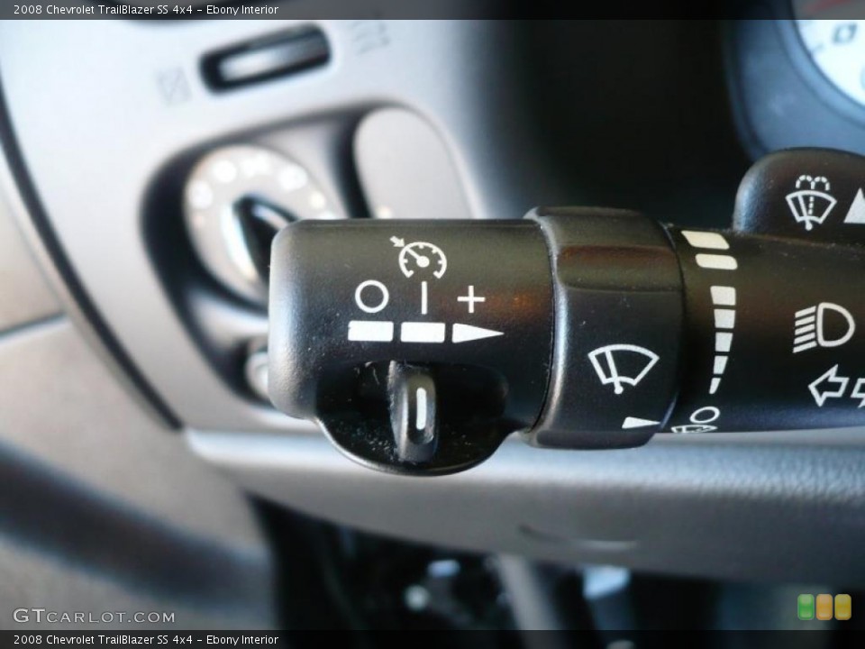 Ebony Interior Controls for the 2008 Chevrolet TrailBlazer SS 4x4 #48698653