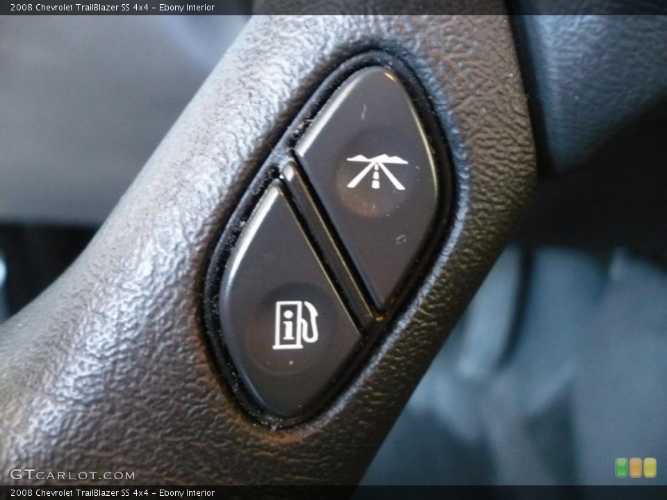 Ebony Interior Controls for the 2008 Chevrolet TrailBlazer SS 4x4 #48698699