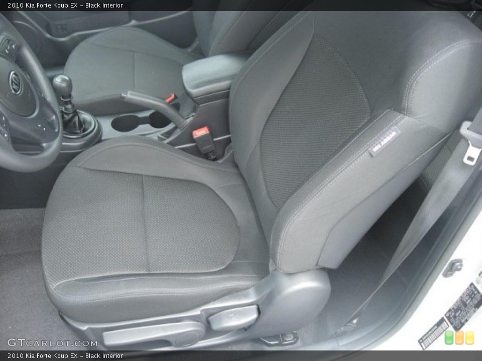 Black Interior Photo for the 2010 Kia Forte Koup EX #48700454