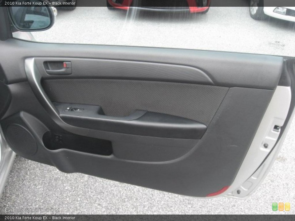 Black Interior Door Panel for the 2010 Kia Forte Koup EX #48700537