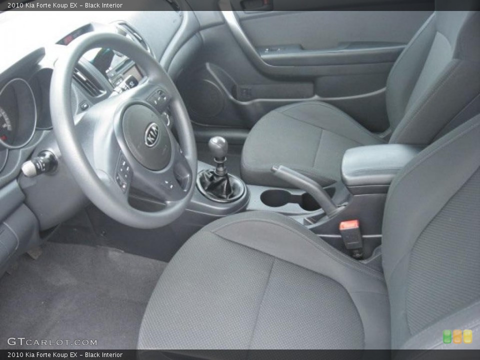Black Interior Photo for the 2010 Kia Forte Koup EX #48700807