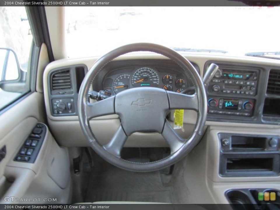 Tan Interior Dashboard for the 2004 Chevrolet Silverado 2500HD LT Crew Cab #48701296