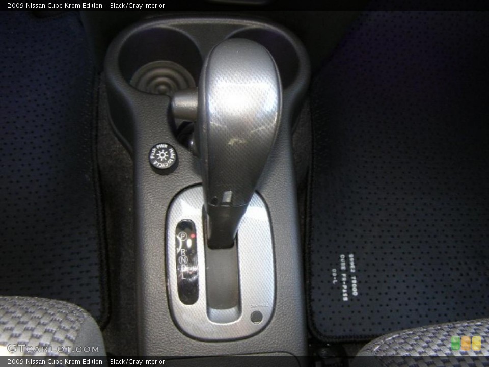 Black/Gray Interior Transmission for the 2009 Nissan Cube Krom Edition #48702634