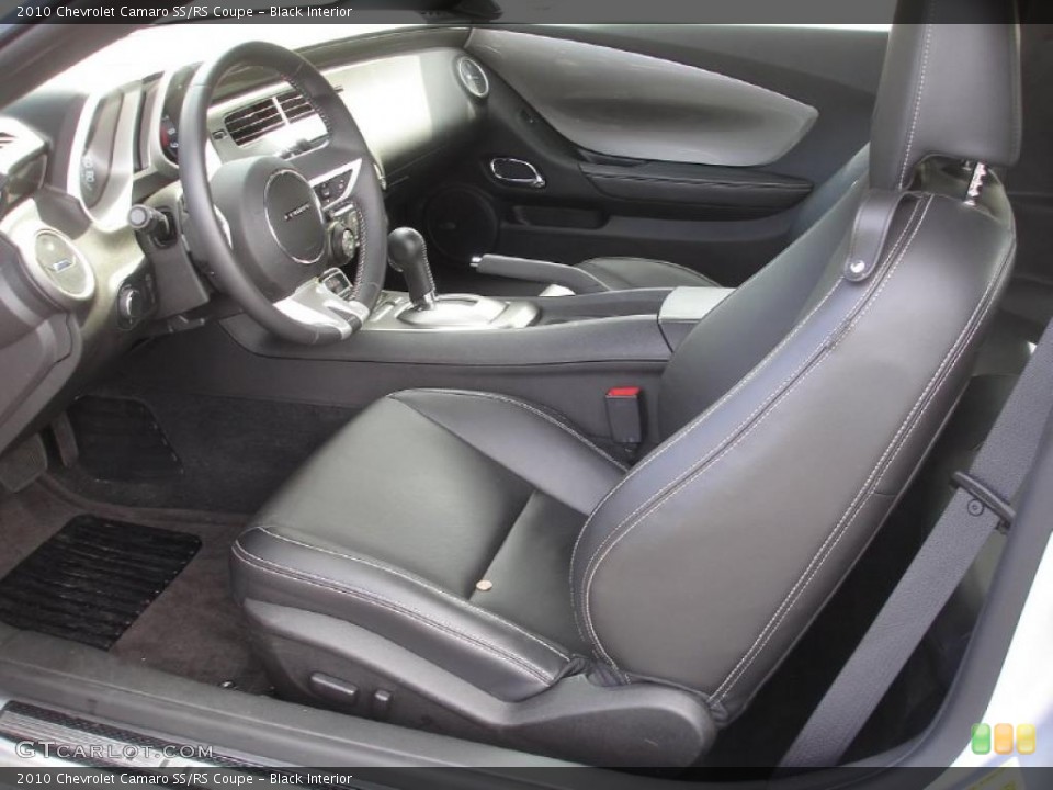 Black Interior Photo for the 2010 Chevrolet Camaro SS/RS Coupe #48704698
