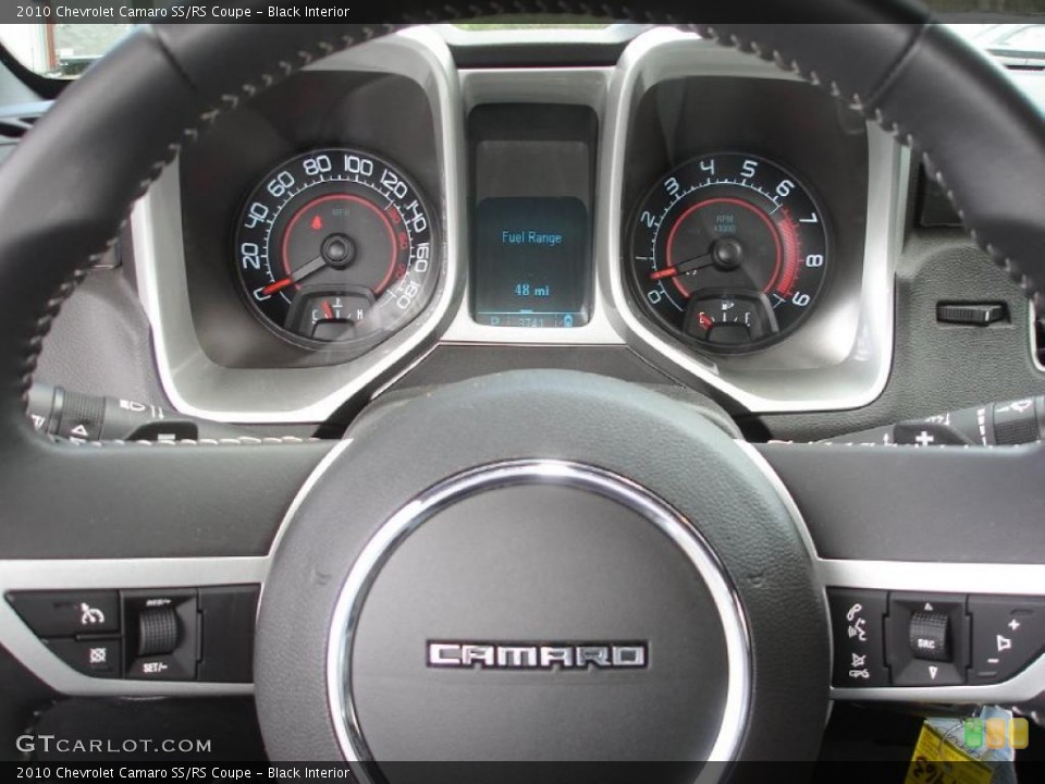 Black Interior Gauges for the 2010 Chevrolet Camaro SS/RS Coupe #48704713