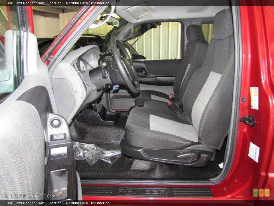 Medium Dark Flint Interior Photo for the 2008 Ford Ranger Sport SuperCab #48705535