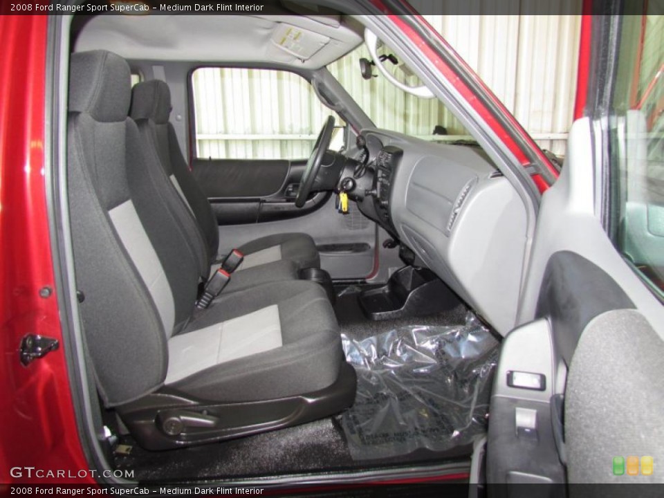 Medium Dark Flint Interior Photo for the 2008 Ford Ranger Sport SuperCab #48705550