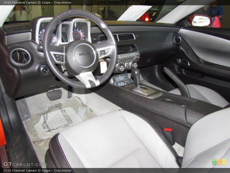 Gray Interior Prime Interior for the 2010 Chevrolet Camaro SS Coupe #48706792