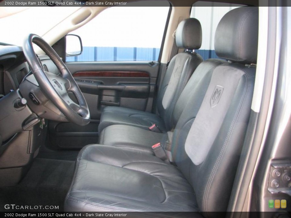 Dark Slate Gray Interior Photo for the 2002 Dodge Ram 1500 SLT Quad Cab 4x4 #48706936