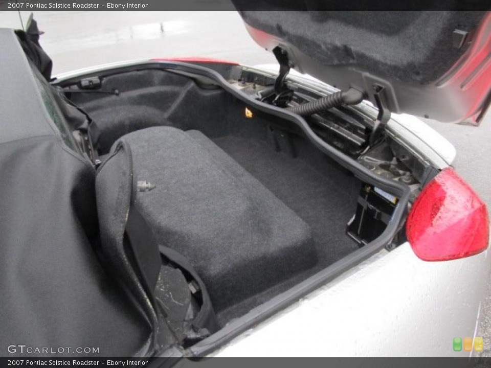 Ebony Interior Trunk for the 2007 Pontiac Solstice Roadster #48708112
