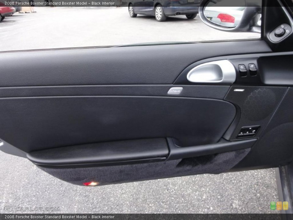 Black Interior Door Panel for the 2008 Porsche Boxster  #48708628