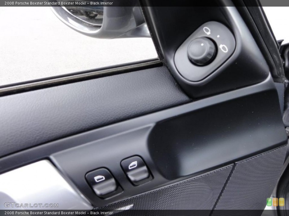 Black Interior Controls for the 2008 Porsche Boxster  #48708643