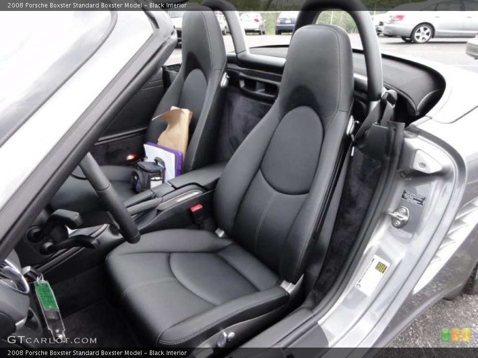 Black Interior Photo for the 2008 Porsche Boxster  #48708670
