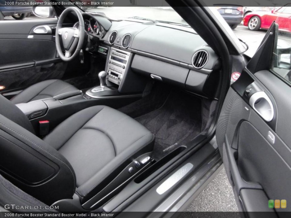 Black Interior Photo for the 2008 Porsche Boxster  #48708685