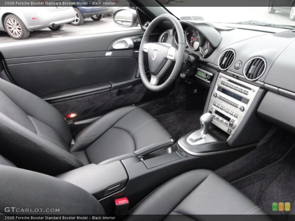 Black Interior Photo for the 2008 Porsche Boxster  #48708697