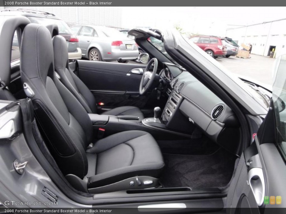 Black Interior Photo for the 2008 Porsche Boxster  #48708712