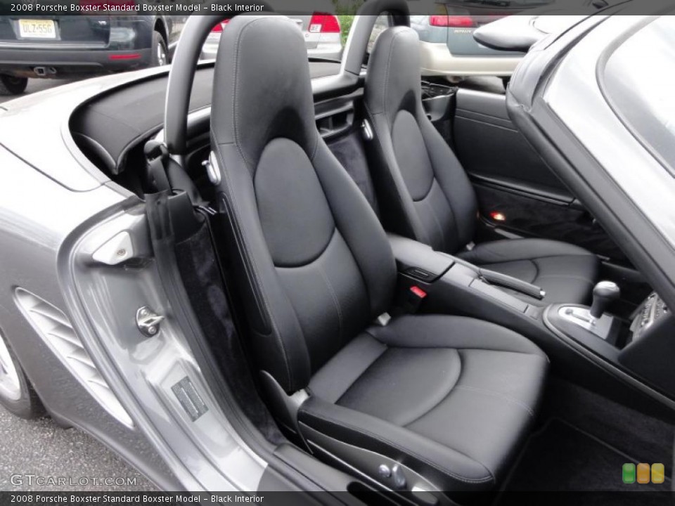 Black Interior Photo for the 2008 Porsche Boxster  #48708730
