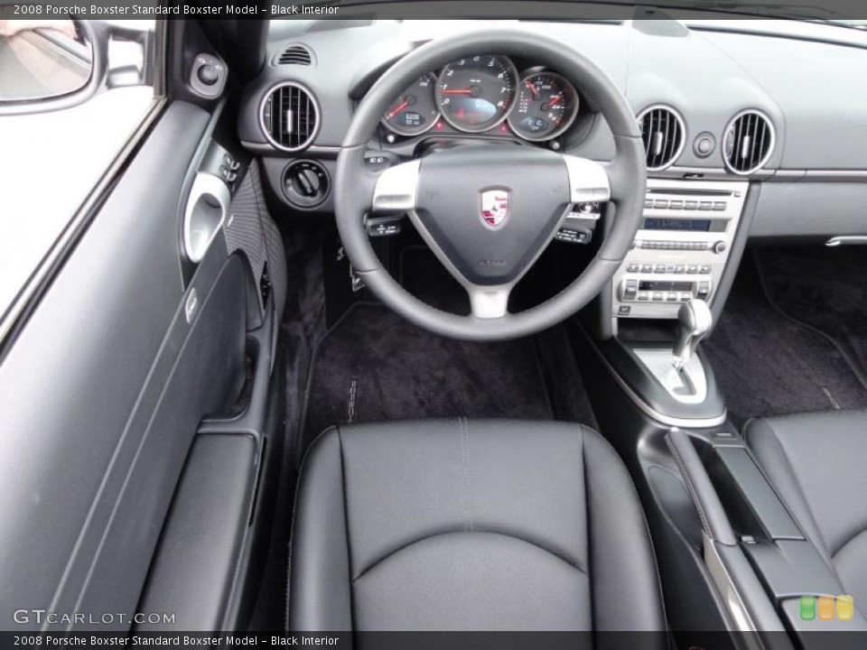 Black Interior Steering Wheel for the 2008 Porsche Boxster  #48708865