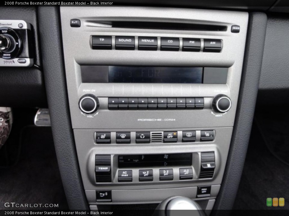 Black Interior Controls for the 2008 Porsche Boxster  #48708901