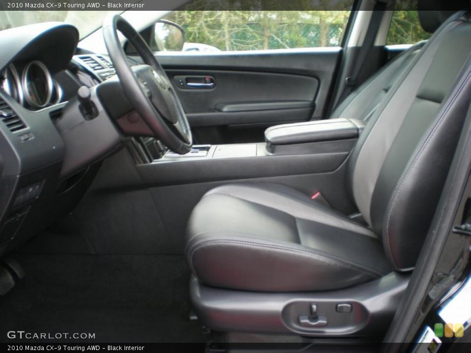Black Interior Photo for the 2010 Mazda CX-9 Touring AWD #48712069