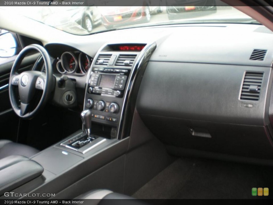 Black Interior Dashboard for the 2010 Mazda CX-9 Touring AWD #48712240