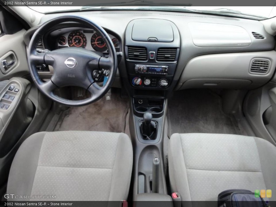 Stone Interior Dashboard for the 2002 Nissan Sentra SE-R #48712924