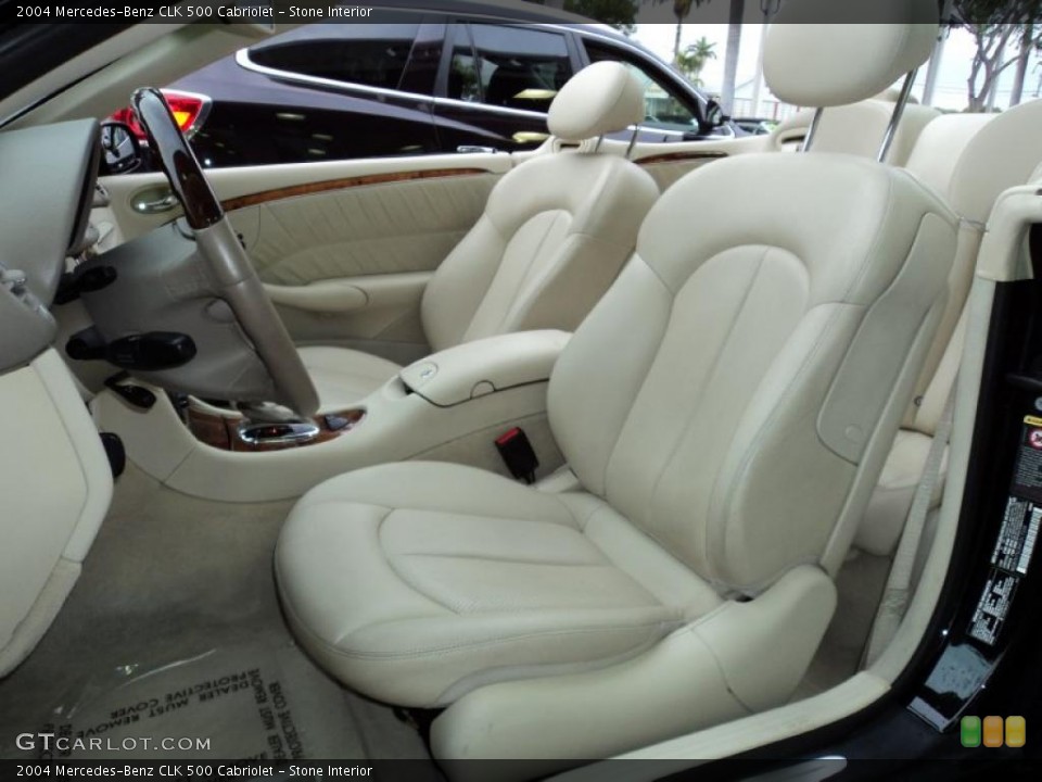 Stone Interior Photo for the 2004 Mercedes-Benz CLK 500 Cabriolet #48713293