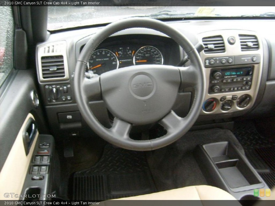 Light Tan Interior Dashboard for the 2010 GMC Canyon SLT Crew Cab 4x4 #48713962