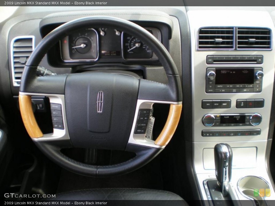 Ebony Black Interior Dashboard for the 2009 Lincoln MKX  #48714002