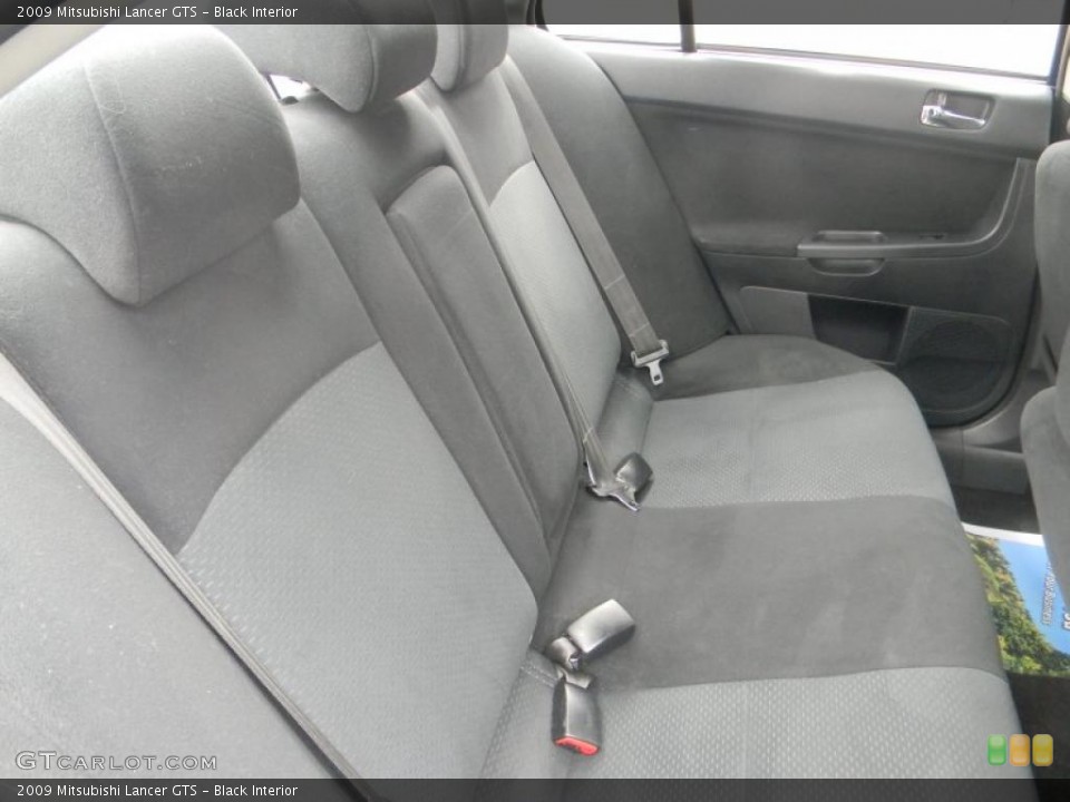 Black Interior Photo for the 2009 Mitsubishi Lancer GTS #48714645