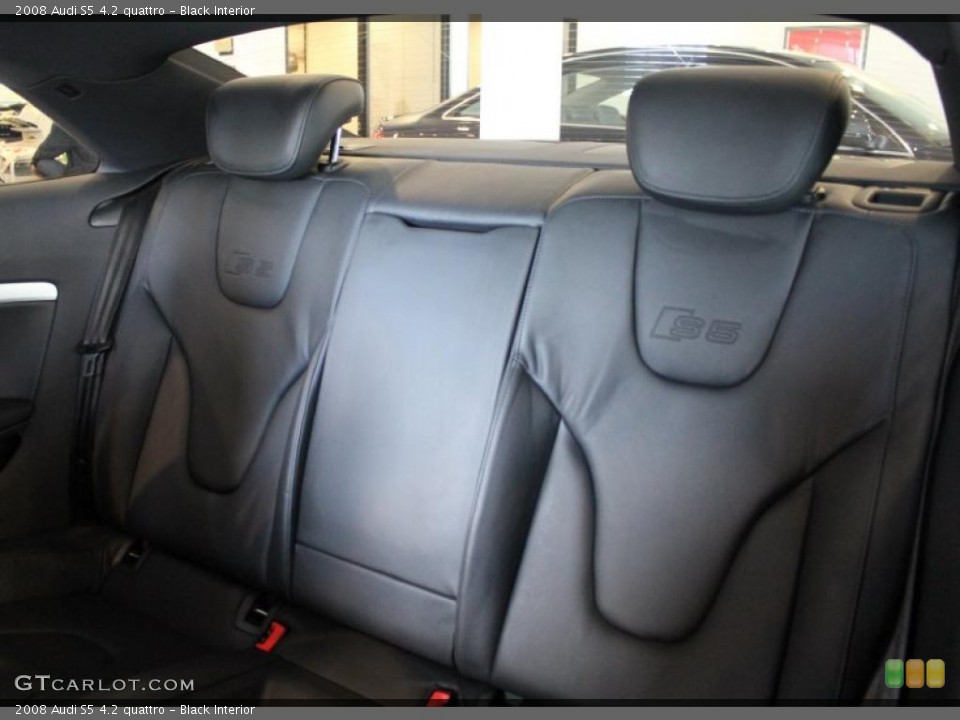 Black Interior Photo for the 2008 Audi S5 4.2 quattro #48715951