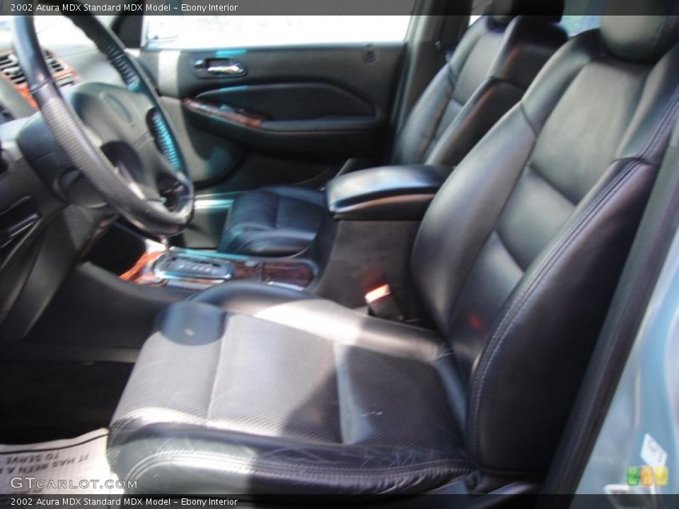 Ebony Interior Photo for the 2002 Acura MDX  #48716278