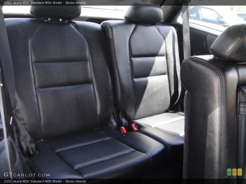 Ebony Interior Photo for the 2002 Acura MDX  #48716341