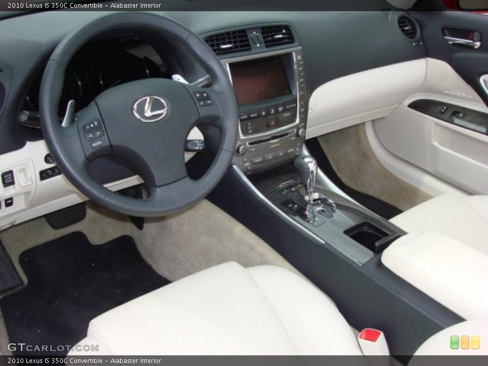 Alabaster 2010 Lexus IS Interiors