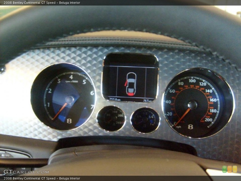 Beluga Interior Gauges for the 2008 Bentley Continental GT Speed #48718748