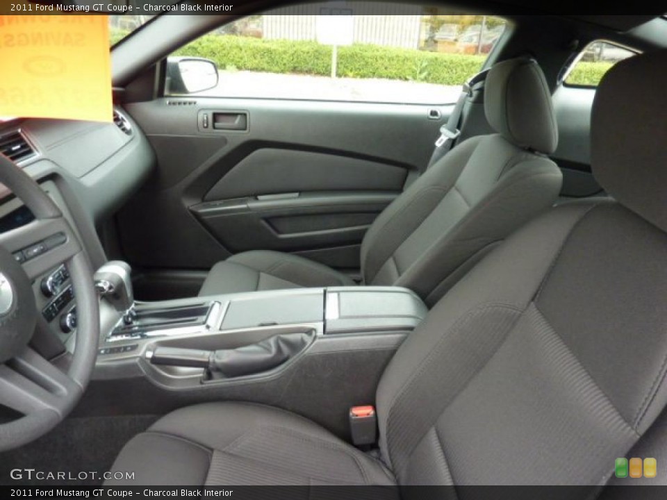 Charcoal Black Interior Photo for the 2011 Ford Mustang GT Coupe #48720989