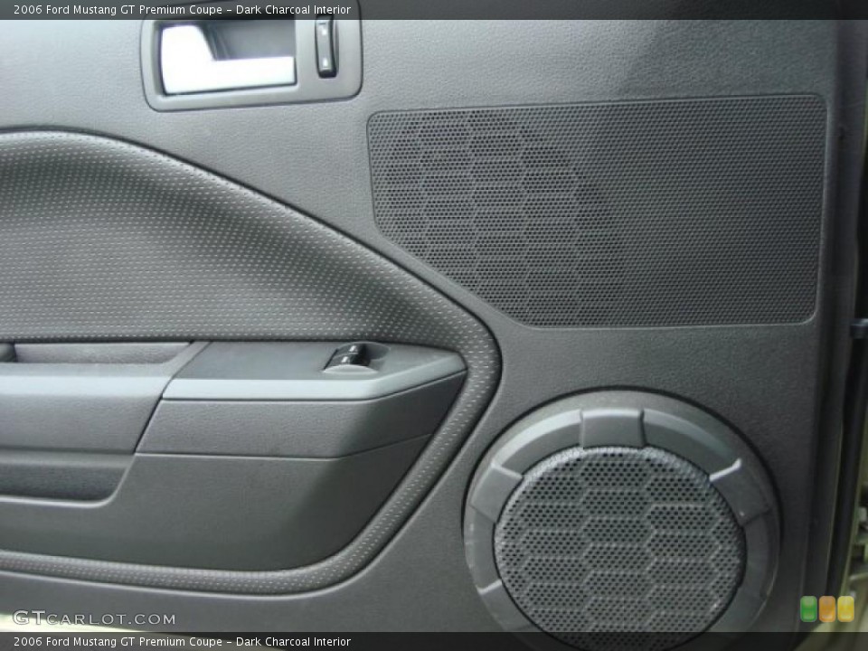 Dark Charcoal Interior Door Panel for the 2006 Ford Mustang GT Premium Coupe #48721967