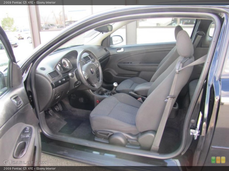 Ebony Interior Photo for the 2009 Pontiac G5 XFE #48723934