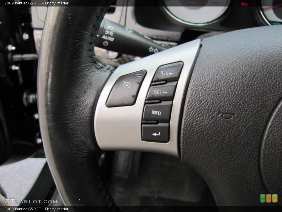 Ebony Interior Controls for the 2009 Pontiac G5 XFE #48723971