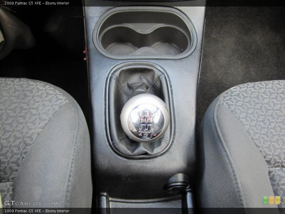 Ebony Interior Transmission for the 2009 Pontiac G5 XFE #48724034